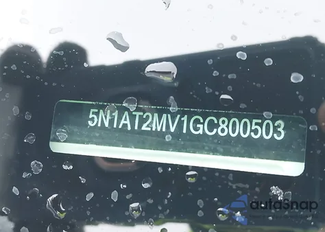 2016 Nissan Rogue Sv z USA, uszkodzony, nr VIN 5N1AT2MV1GC800503